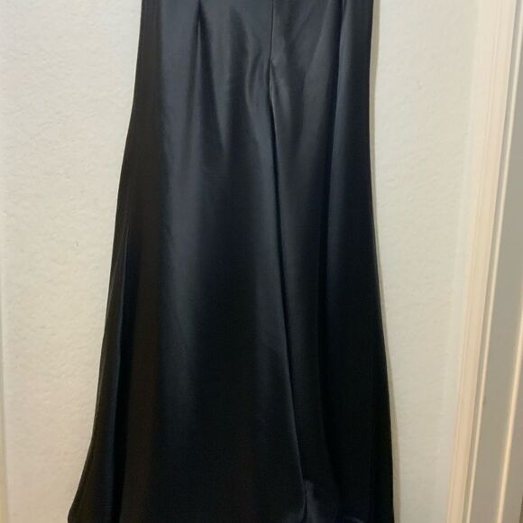 JS Collections Women's Formal Skirt black Size 6 waist: 15” - Picture 2 of 10